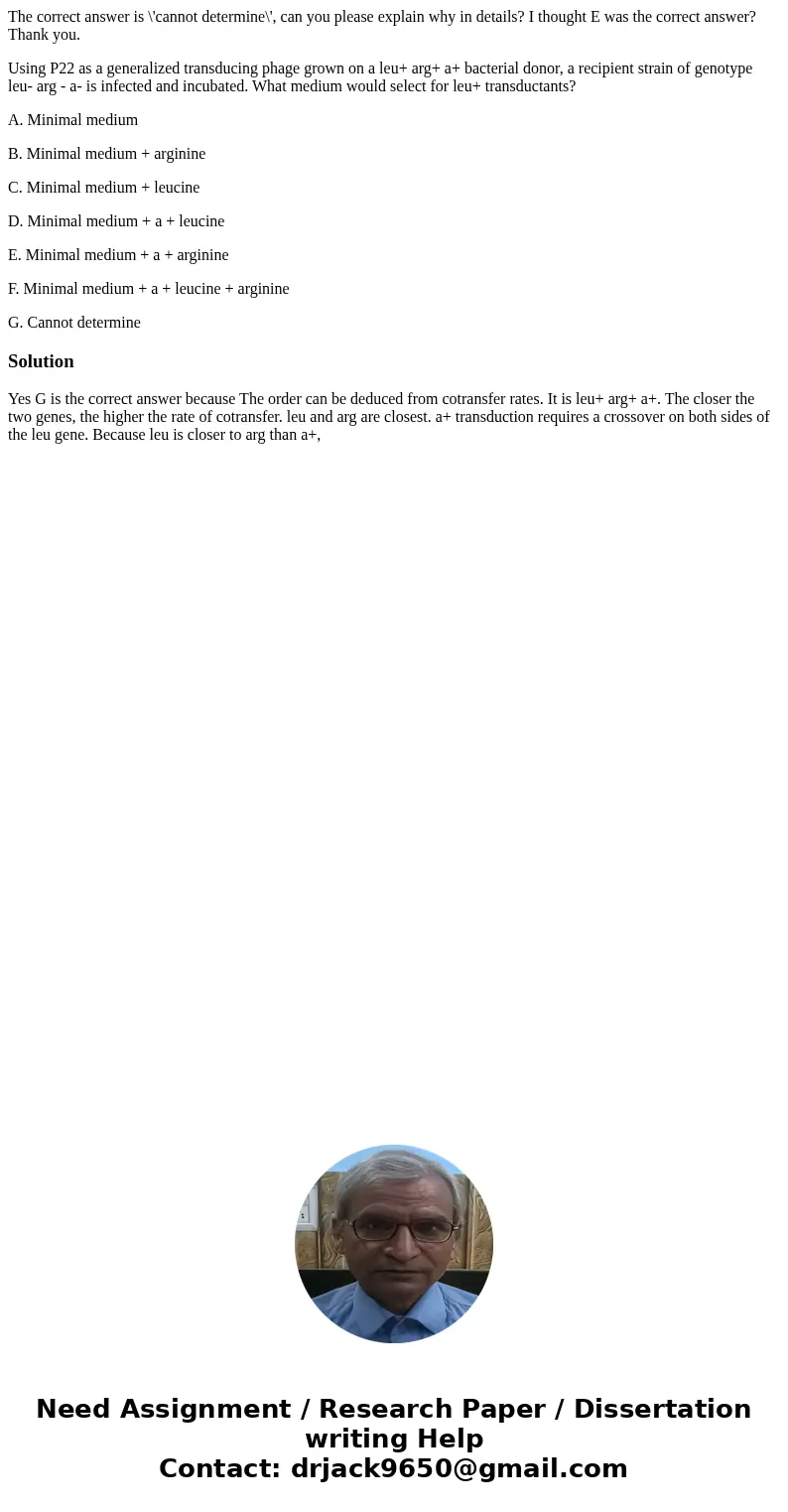 The correct answer is \'cannot determine\', can you please explain why in details? I thought E was the correct answer? Thank you. Using P22 as a generalized tra The correct answer is \'cannot determine\', can you please explain why in details? I thought E was the correct answer? Thank you. Using P22 as a generalized tra