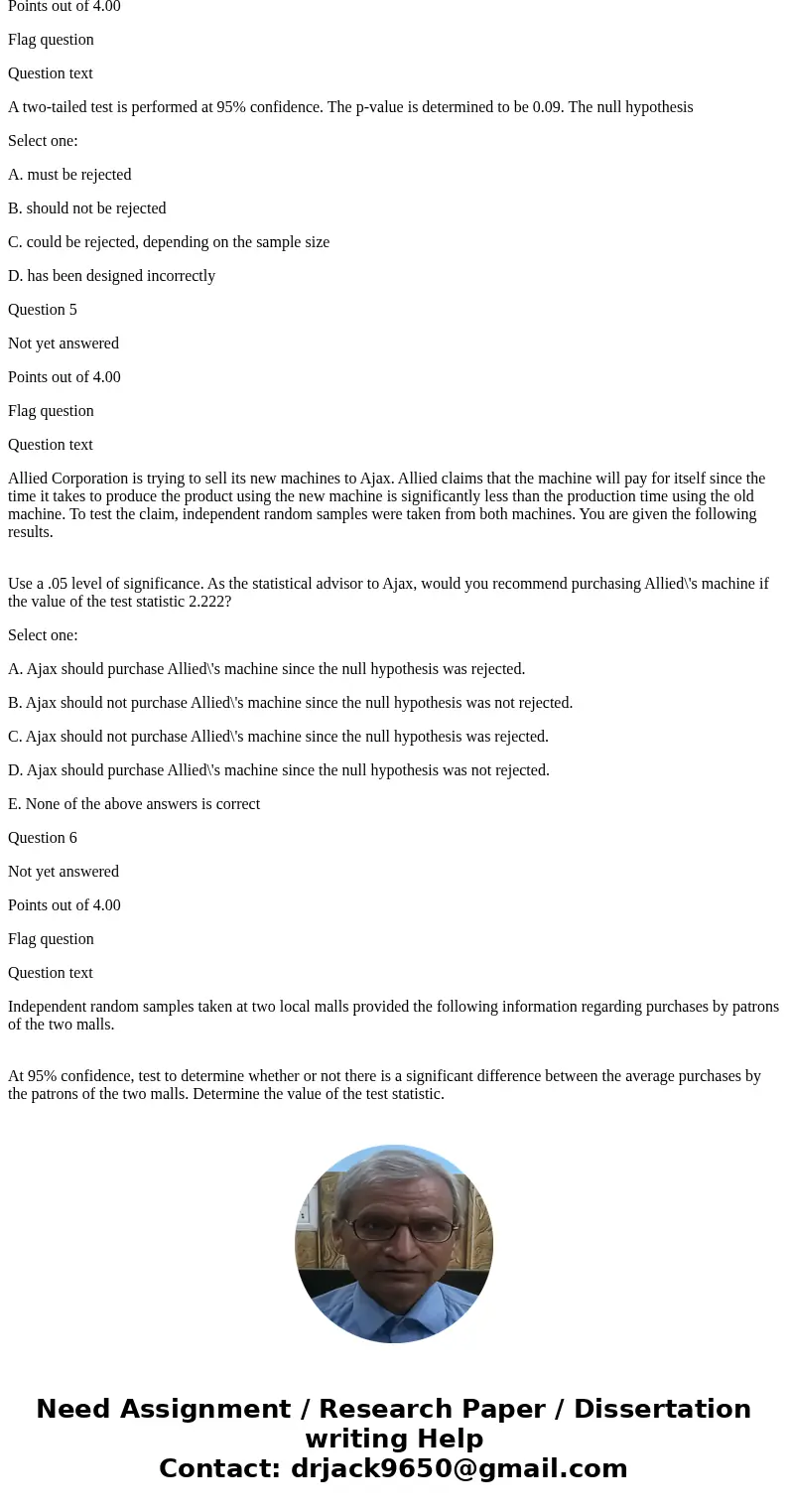 The level of significance in hypothesis testing is the probability of Select one: A. accepting a true null hypothesis B. accepting a false null hypothesis C. re The level of significance in hypothesis testing is the probability of Select one: A. accepting a true null hypothesis B. accepting a false null hypothesis C. re