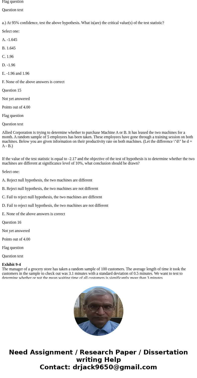 The level of significance in hypothesis testing is the probability of Select one: A. accepting a true null hypothesis B. accepting a false null hypothesis C. re The level of significance in hypothesis testing is the probability of Select one: A. accepting a true null hypothesis B. accepting a false null hypothesis C. re