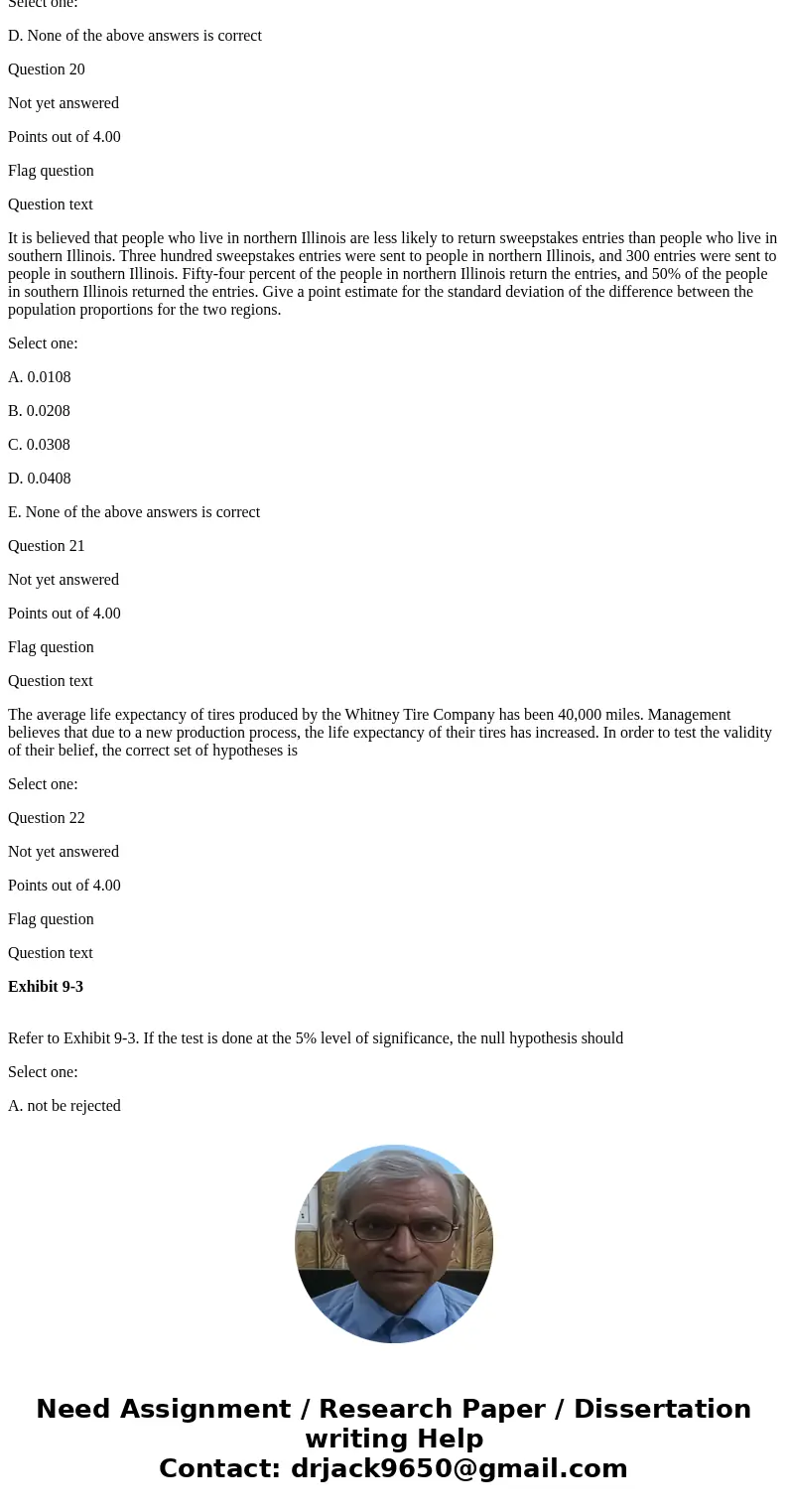 The level of significance in hypothesis testing is the probability of Select one: A. accepting a true null hypothesis B. accepting a false null hypothesis C. re The level of significance in hypothesis testing is the probability of Select one: A. accepting a true null hypothesis B. accepting a false null hypothesis C. re