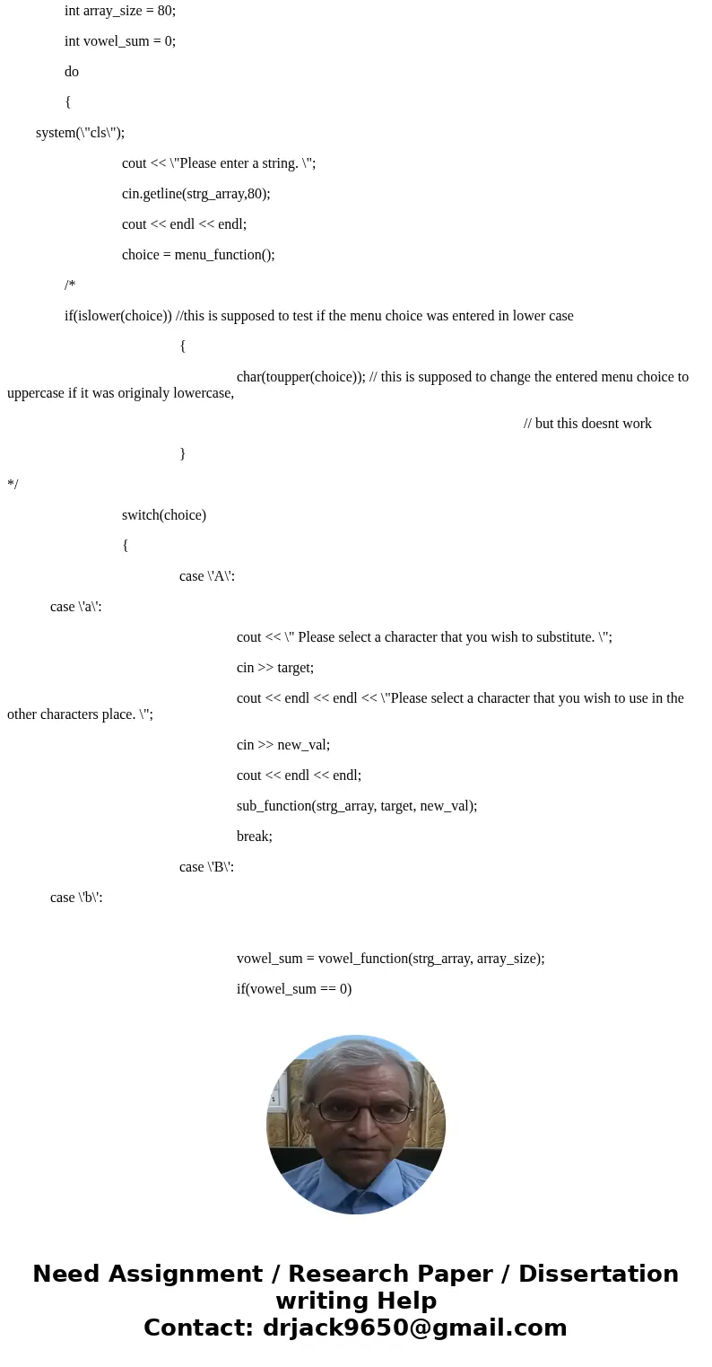 Working with characters: Write a C++ program which accepts a line of text entered by the user. The whole message must not be stored in the program – instead, it Working with characters: Write a C++ program which accepts a line of text entered by the user. The whole message must not be stored in the program – instead, it
