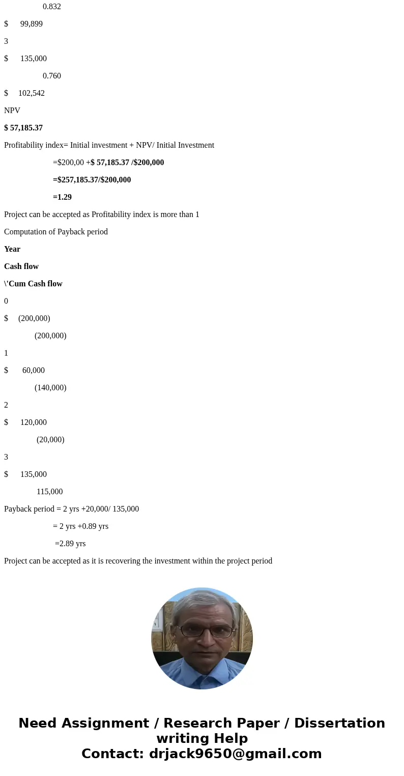 Your firm is considering a proposed project, which lasts three years and has an initial investment of $200,000. The after-tax operating cash flows (OCFs) are es Your firm is considering a proposed project, which lasts three years and has an initial investment of $200,000. The after-tax operating cash flows (OCFs) are es