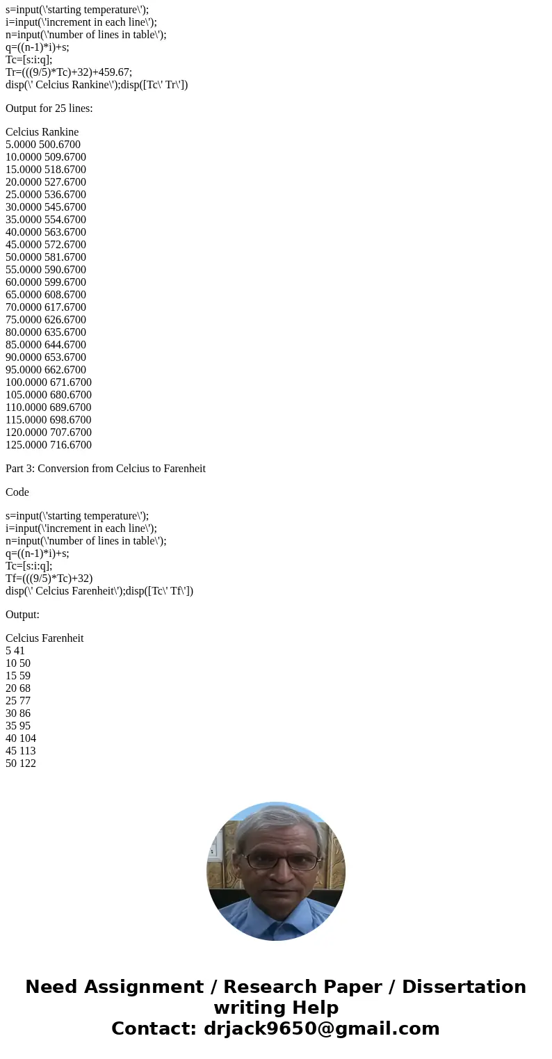 13) This problem requires you to generate temperature conversion tables. Use the following equations, which describe the reltionships between tempera- tures in  13) This problem requires you to generate temperature conversion tables. Use the following equations, which describe the reltionships between tempera- tures in