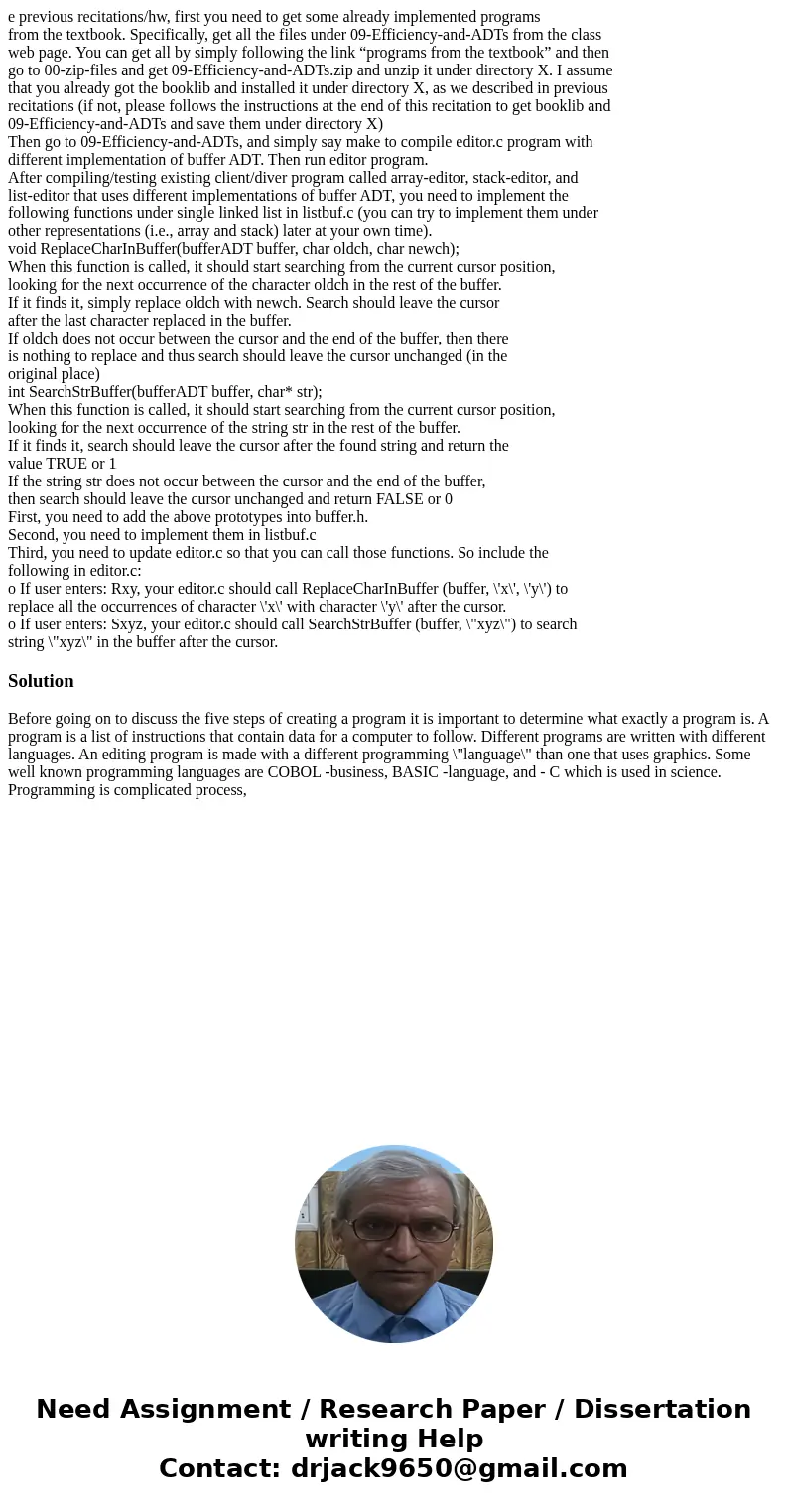 e previous recitations/hw, first you need to get some already implemented programs from the textbook. Specifically, get all the files under 09-Efficiency-and-AD e previous recitations/hw, first you need to get some already implemented programs from the textbook. Specifically, get all the files under 09-Efficiency-and-AD