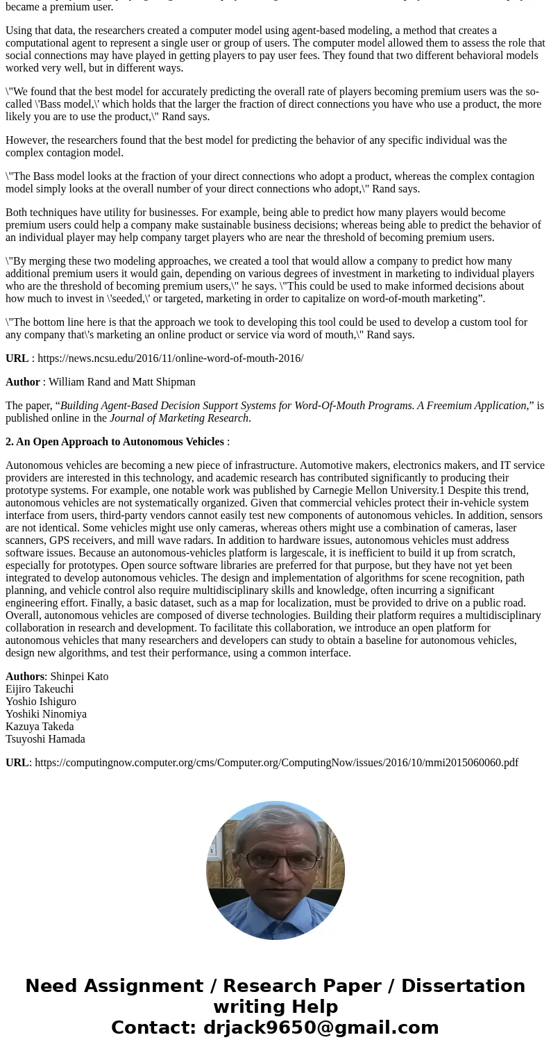 Hello, I need help to construct 2 logical arguments (One Valid and One Invalid) using a current event topic associated to computing that interests you. Research Hello, I need help to construct 2 logical arguments (One Valid and One Invalid) using a current event topic associated to computing that interests you. Research