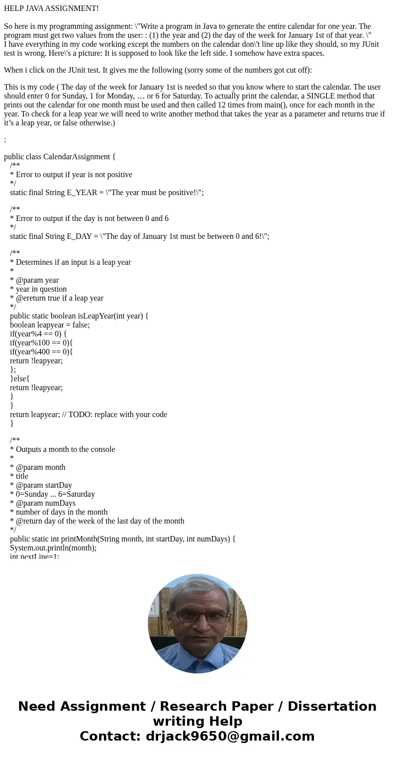 HELP JAVA ASSIGNMENT! So here is my programming assignment: \ HELP JAVA ASSIGNMENT! So here is my programming assignment: \