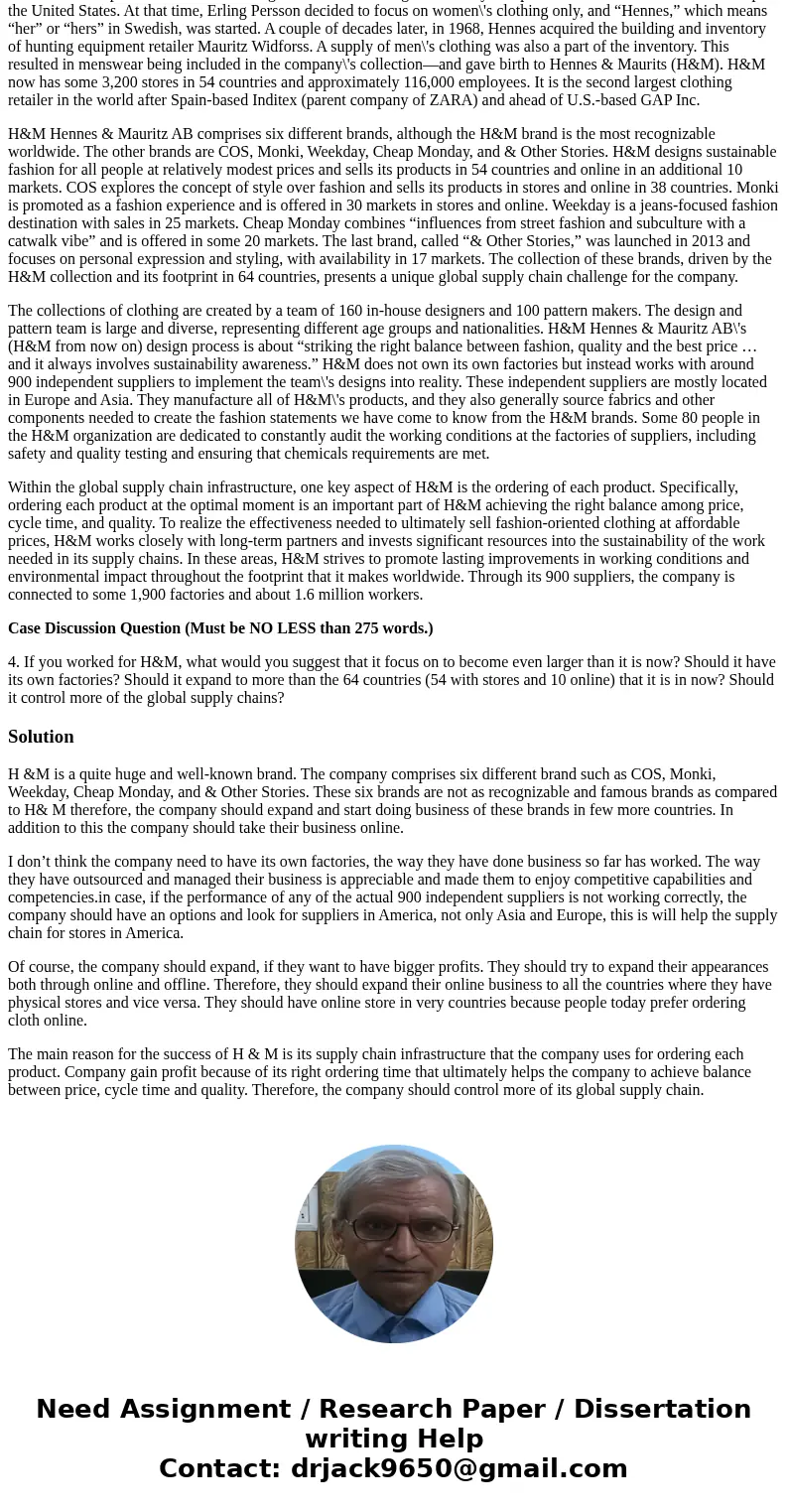 H&M: The Retail-Clothing Giant closing case (Discussion question is below the article.) David Beckham, Freja Beha, Beyoncé, Gisele Bündchen, Georgia May Jag H&M: The Retail-Clothing Giant closing case (Discussion question is below the article.) David Beckham, Freja Beha, Beyoncé, Gisele Bündchen, Georgia May Jag