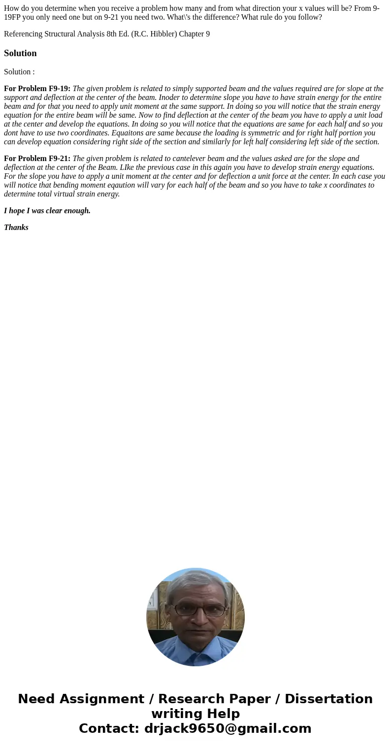 How do you determine when you receive a problem how many and from what direction your x values will be? From 9-19FP you only need one but on 9-21 you need two.  How do you determine when you receive a problem how many and from what direction your x values will be? From 9-19FP you only need one but on 9-21 you need two.