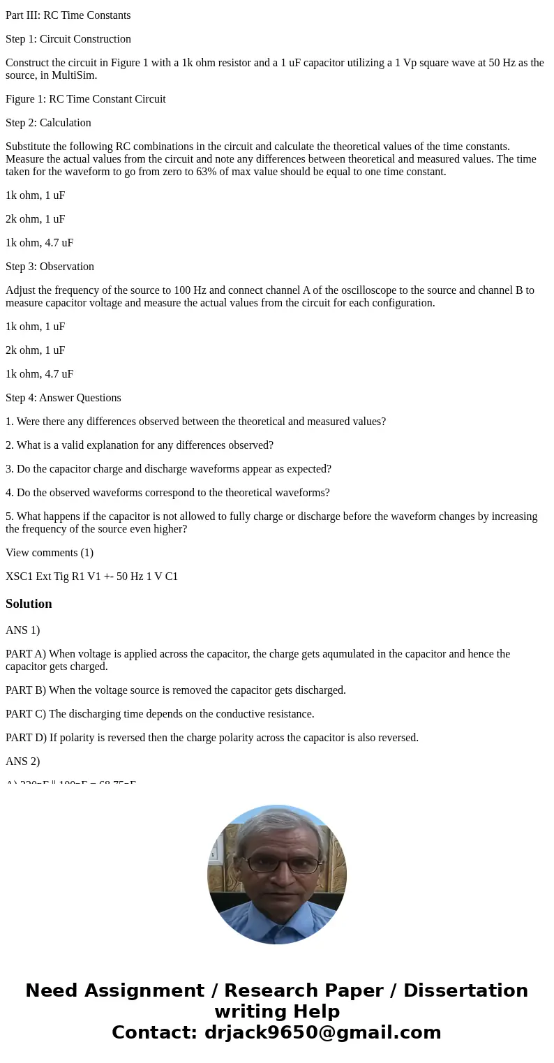 iLab Steps Part I: Basic Capacitor Functions Step 1: Open Circuit File Open the circuit file Week_1_Class_Activity_1_Cap_updated in the Week 1 folder found in D