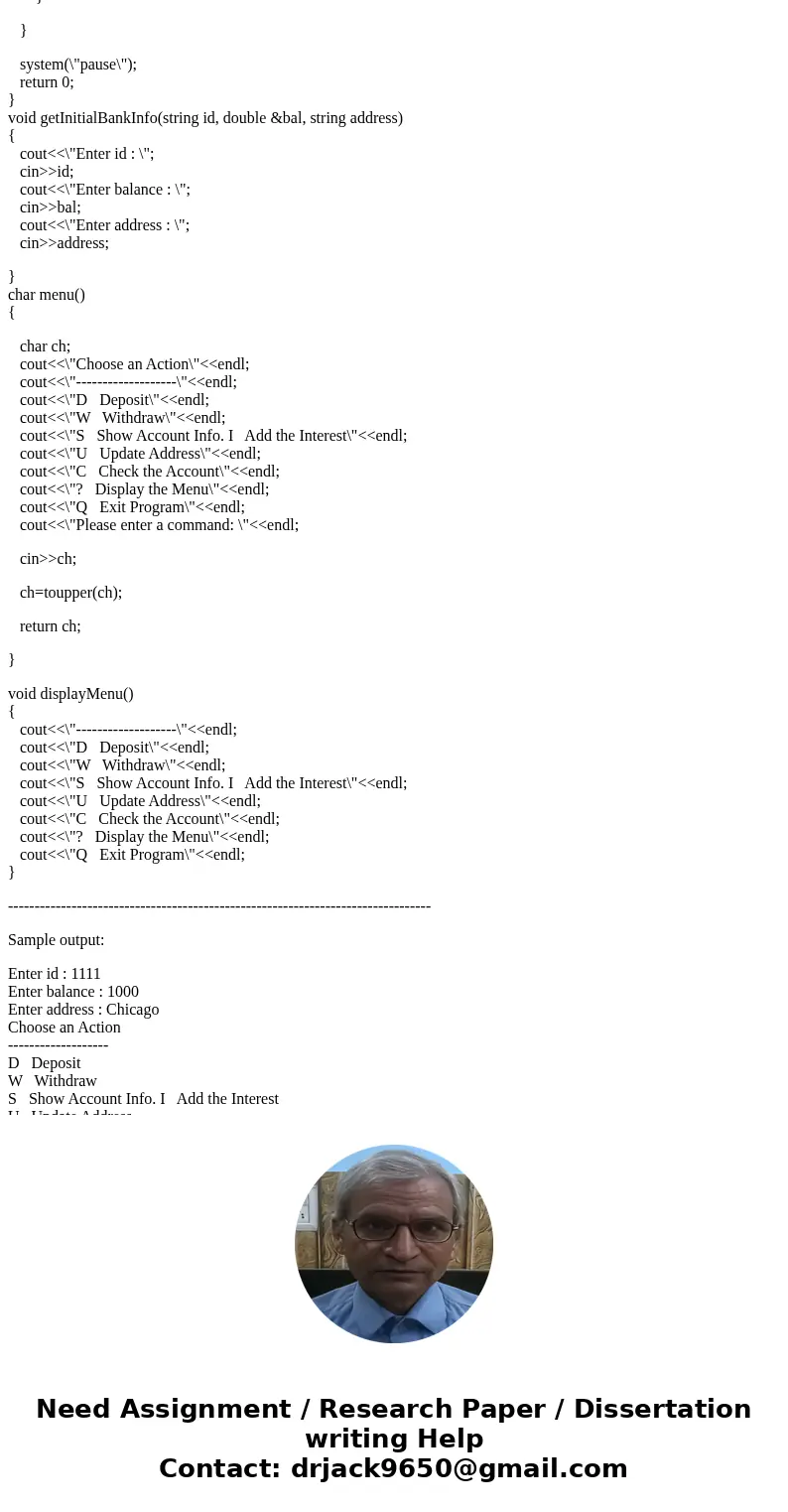 Please distinguish between the .h and .cpp file, create a fully working c++ program using the diagram provided. Section 1: Homework Objectives 1. Given a class  Please distinguish between the .h and .cpp file, create a fully working c++ program using the diagram provided. Section 1: Homework Objectives 1. Given a class