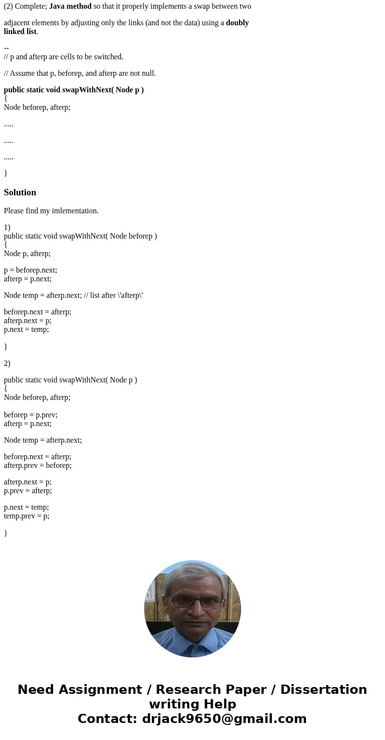 Please; provide all the steps to solve and test these methods, and comments to easy understand the code. ---Java problems-- (1) Complete; Java method so that it Please; provide all the steps to solve and test these methods, and comments to easy understand the code. ---Java problems-- (1) Complete; Java method so that it