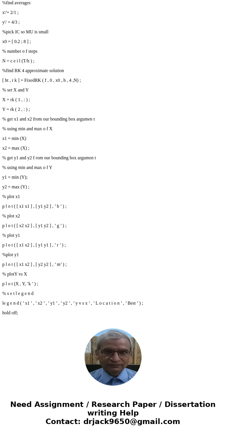 Please provide the MATLAB code for parts a-f. Consider the predator-prey model dx/dt = x(4 - 3y) dy/dt = y (x - 2) in which x greaterthanorequalto 0 represents  Please provide the MATLAB code for parts a-f. Consider the predator-prey model dx/dt = x(4 - 3y) dy/dt = y (x - 2) in which x greaterthanorequalto 0 represents