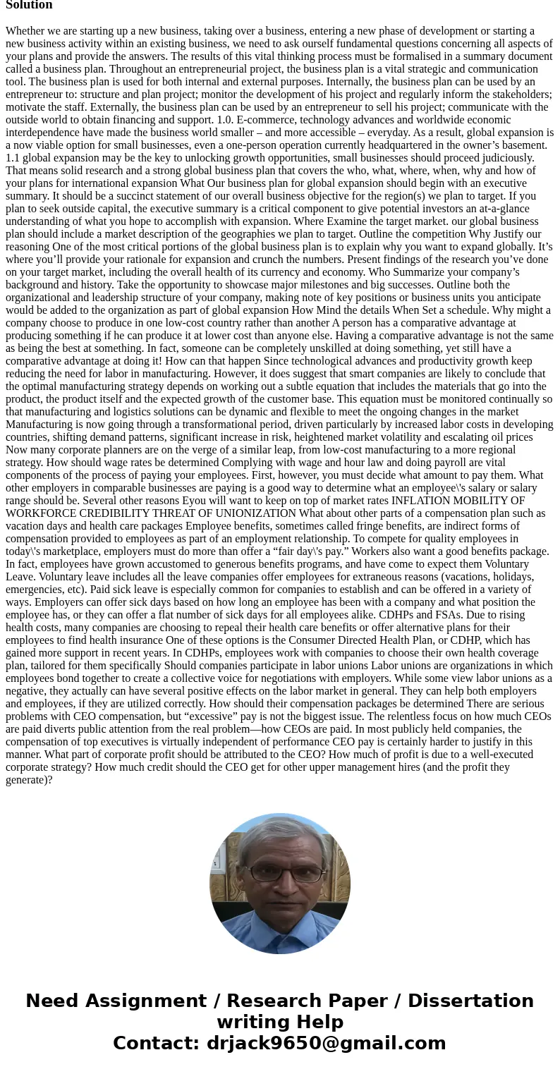 Prepare a 3-page paper based on your on-line research and analysis. You are a senior executive of a firm that is seeking to expand globally. The CEO has tasked  Prepare a 3-page paper based on your on-line research and analysis. You are a senior executive of a firm that is seeking to expand globally. The CEO has tasked