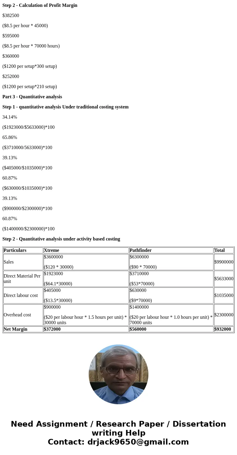 Smoky Mountain Corporation makes two types of hiking boots—the Xtreme and the Pathfinder. Data concerning these two product lines appear below: The company has 