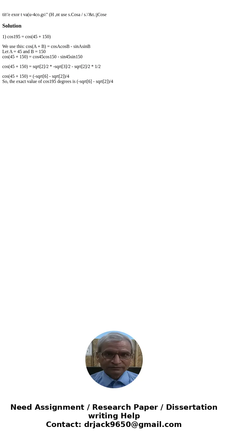 tit\'e exor t va(u-4co.gs\  tit\'e exor t va(u-4co.gs\