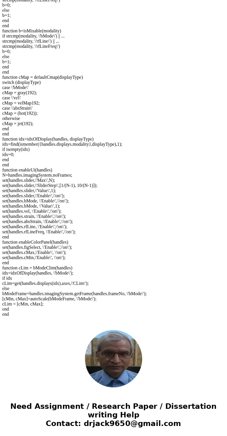 write a MATLAB GUI program that implements an ultrasound image viewing and manipulation program. Your program must have the following features: (a) Load and dis write a MATLAB GUI program that implements an ultrasound image viewing and manipulation program. Your program must have the following features: (a) Load and dis