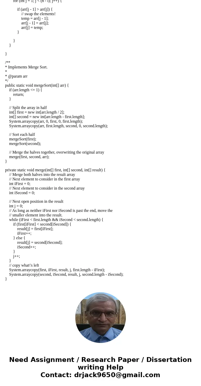 Write a program that obtains the execution time of selection sort, bubble sort, merge sort, quick sort, heap sort, and radix sort for input size 50,000, 100,00  Write a program that obtains the execution time of selection sort, bubble sort, merge sort, quick sort, heap sort, and radix sort for input size 50,000, 100,00