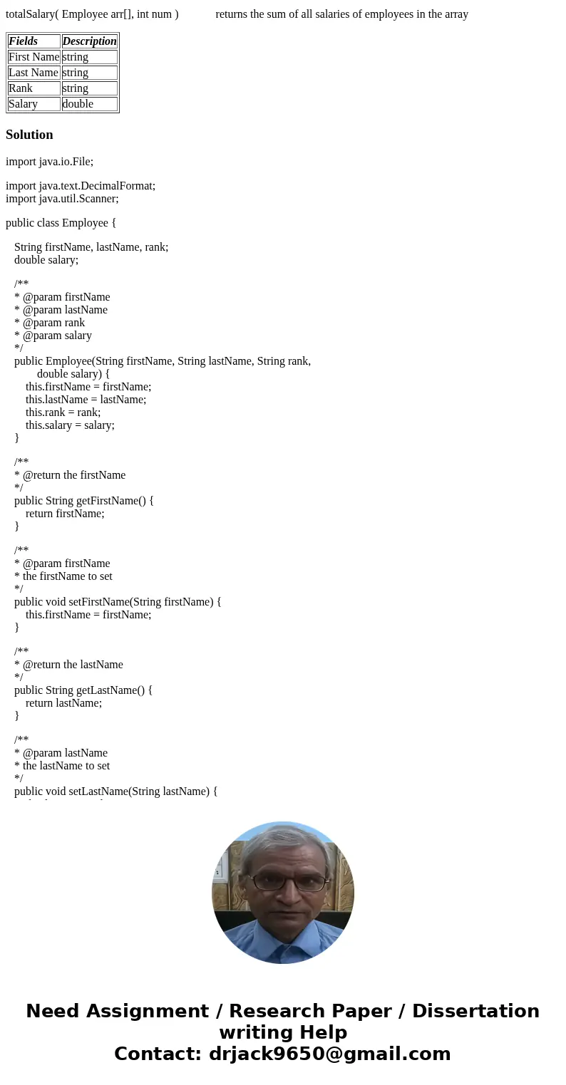 Your company has asked you to develop a report detailing payroll information with the following format: Acme Corporation Number of Employees: 3 Average Salary:  Your company has asked you to develop a report detailing payroll information with the following format: Acme Corporation Number of Employees: 3 Average Salary: