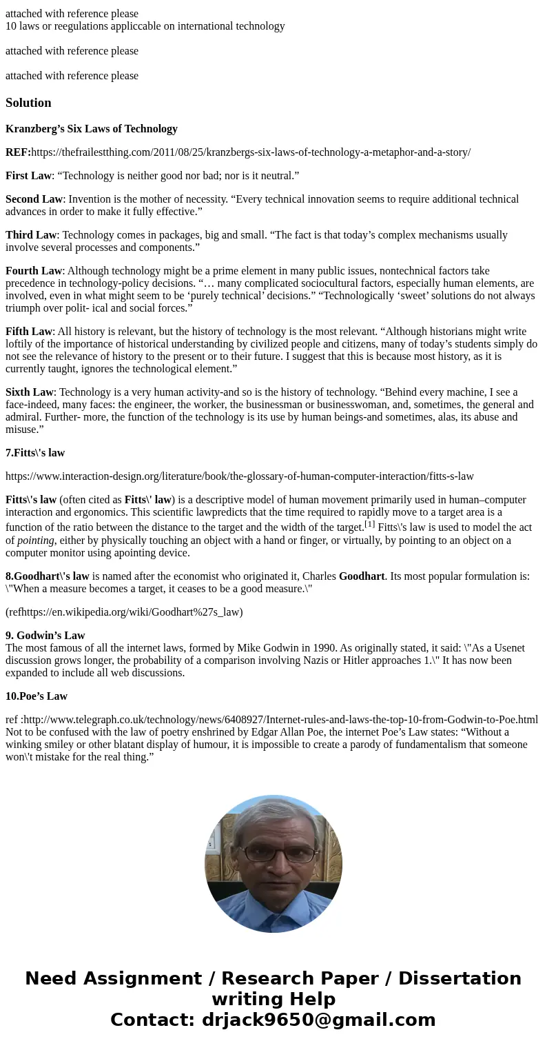 10 laws or reegulations appliccable on international technology attached with reference please 10 laws or reegulations appliccable on international technology   10 laws or reegulations appliccable on international technology attached with reference please 10 laws or reegulations appliccable on international technology