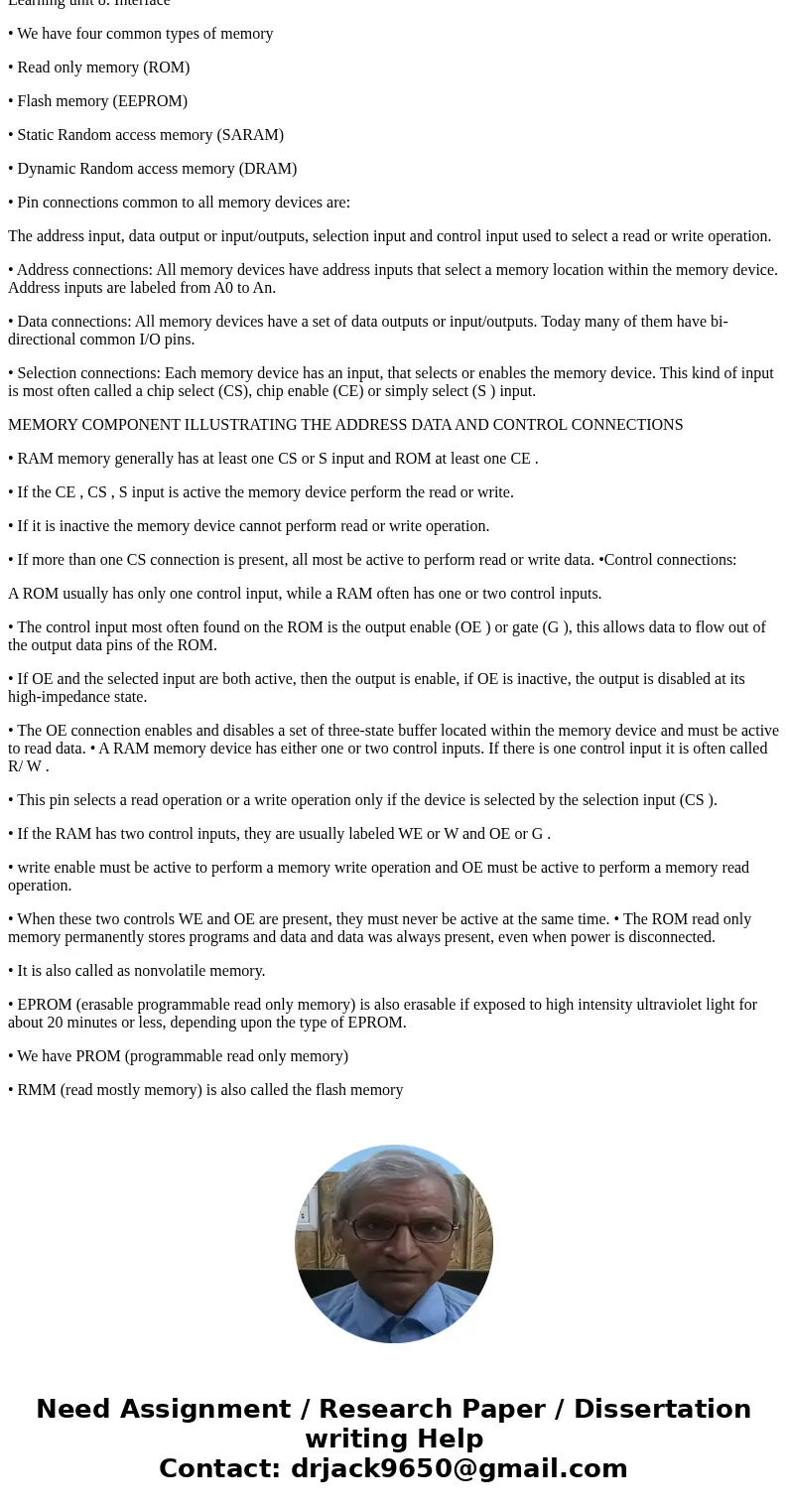 (8 points) Assume that you have four (4) ROM chips organized as 16Kx8 with signals OE, CE, A13.0, DT.0, and Vpp (similar to one shown in figure 14-14 on page 4  (8 points) Assume that you have four (4) ROM chips organized as 16Kx8 with signals OE, CE, A13.0, DT.0, and Vpp (similar to one shown in figure 14-14 on page 4