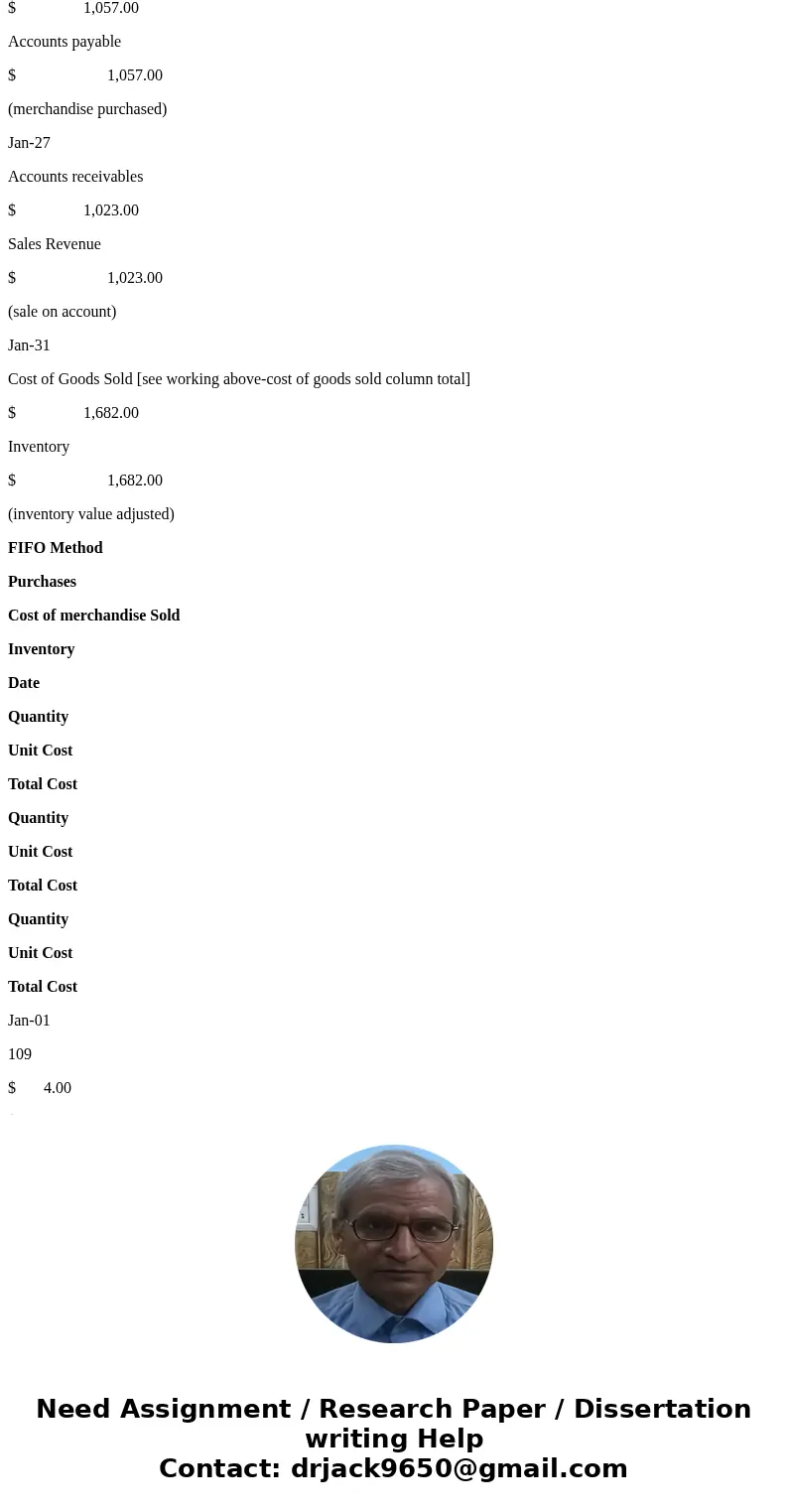 (a) Date Account Titles and Explanation Debit Credit Jan. 31 SHOW LIST OF ACCOUNTS SHOW SOLUTION SHOW ANSWER LINK TO TEXT (b) SHOW LIST OF ACCOUNTS SHOW SOLUTIO