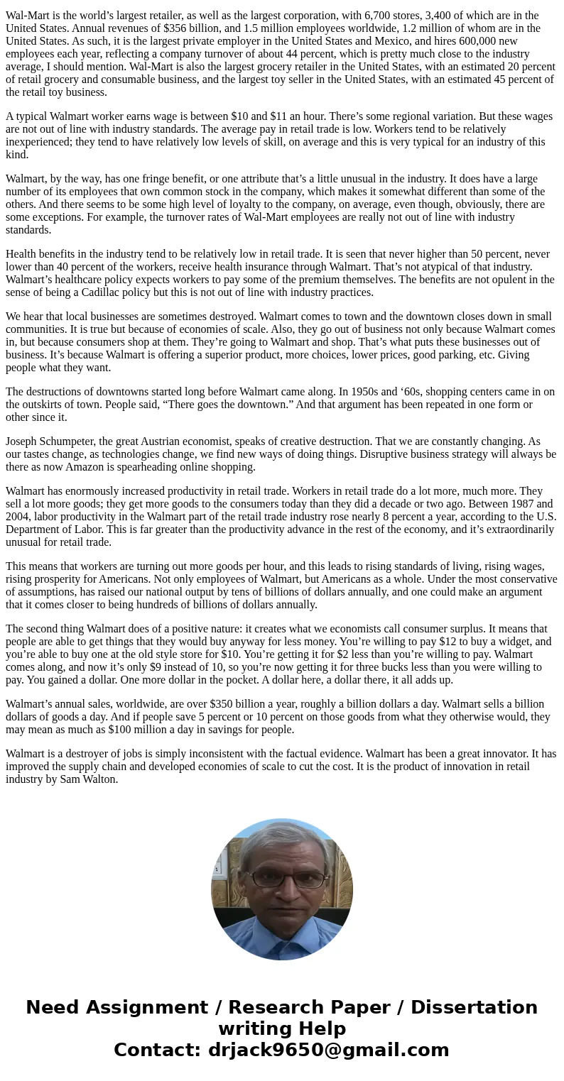 Case study 5.1 Walmart and Globalization A 2004 Frontline documentary on PBS chronicled the rise of Walmart to the global giant it has become. In the past few d Case study 5.1 Walmart and Globalization A 2004 Frontline documentary on PBS chronicled the rise of Walmart to the global giant it has become. In the past few d