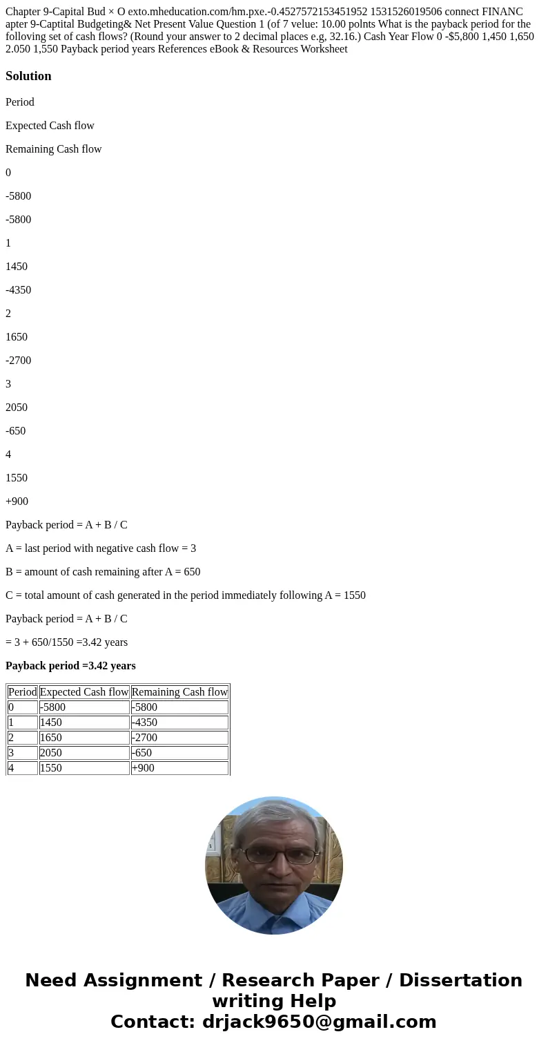 Chapter 9-Capital Bud × O exto.mheducation.com/hm.pxe.-0.4527572153451952 1531526019506 connect FINANC apter 9-Captital Budgeting& Net Present Value Questi  Chapter 9-Capital Bud × O exto.mheducation.com/hm.pxe.-0.4527572153451952 1531526019506 connect FINANC apter 9-Captital Budgeting& Net Present Value Questi