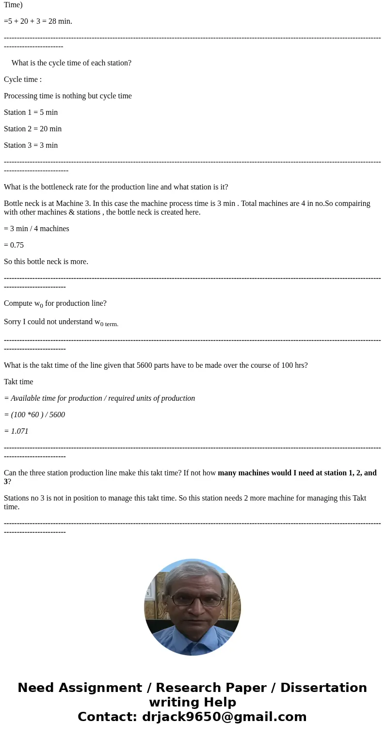 Consider the following three-station production line with a single product that must visit stations 1, 2, and 3 in sequence. Station 1 has 3 identical machines  Consider the following three-station production line with a single product that must visit stations 1, 2, and 3 in sequence. Station 1 has 3 identical machines