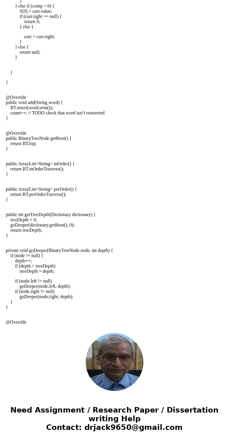 Create spell checker that uses dictionary that stores its words in a balanced binary tree. Tasks and Requirements NOTE: Naming is critical in the tasks and requ