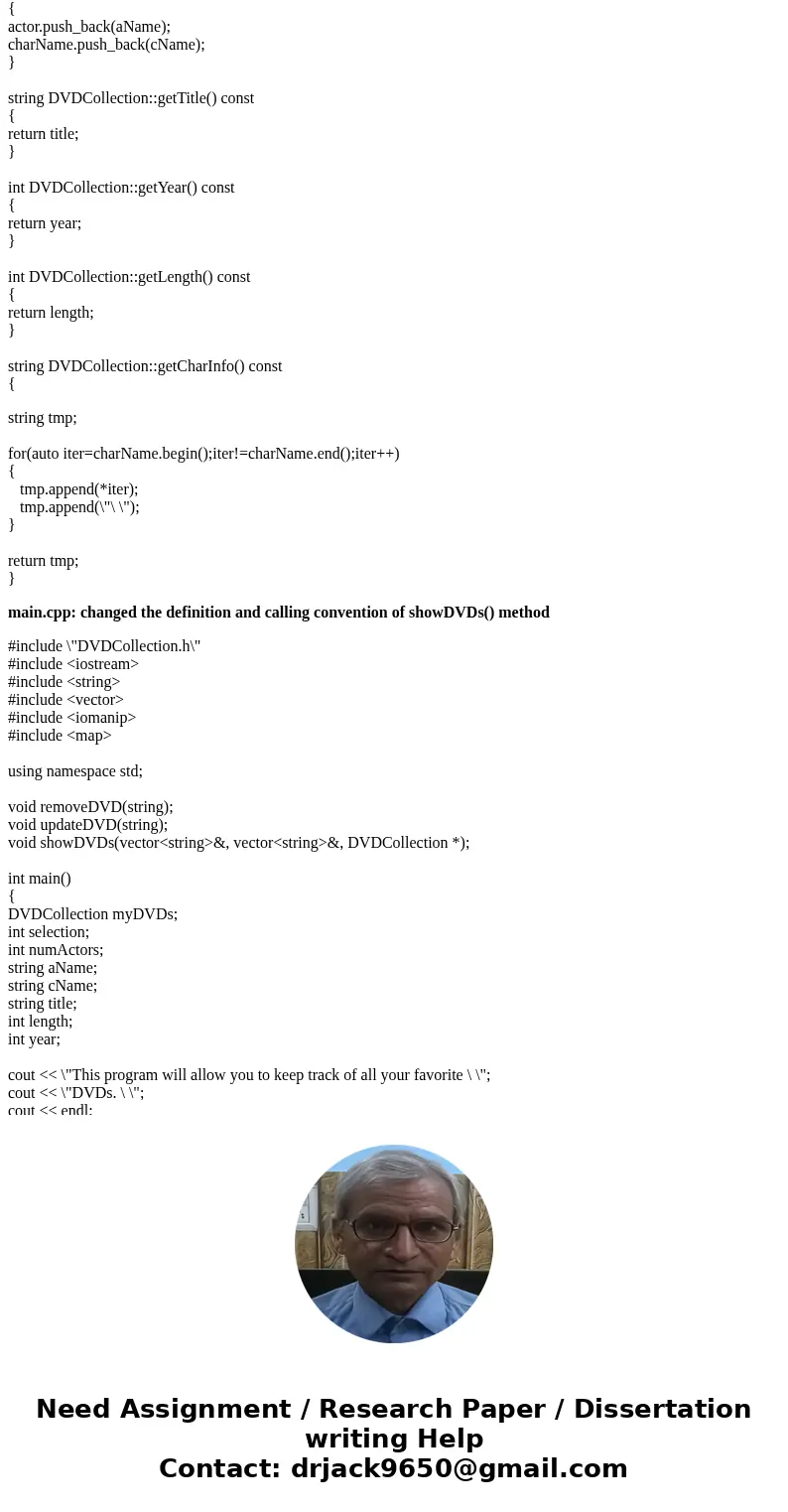 I am working on the following assignment but have been stuck for two days. (Not even sure if I\'m in the ballpark) C++ CD/DVD Collection This program will allow I am working on the following assignment but have been stuck for two days. (Not even sure if I\'m in the ballpark) C++ CD/DVD Collection This program will allow