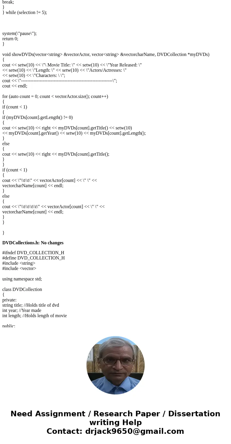 I am working on the following assignment but have been stuck for two days. (Not even sure if I\'m in the ballpark) C++ CD/DVD Collection This program will allow I am working on the following assignment but have been stuck for two days. (Not even sure if I\'m in the ballpark) C++ CD/DVD Collection This program will allow