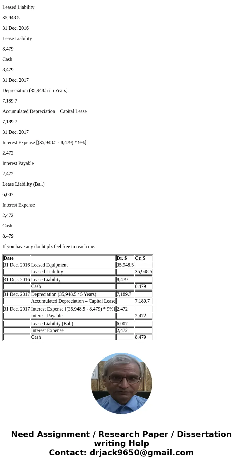I NEED HELP AS SOON AS POSSIBLE. THANK YOU. Exercise 21A-2 a-c (Part Level Submission) On December 31, 2016, Marin Corporation signed a 5-year, non-cancelable l I NEED HELP AS SOON AS POSSIBLE. THANK YOU. Exercise 21A-2 a-c (Part Level Submission) On December 31, 2016, Marin Corporation signed a 5-year, non-cancelable l