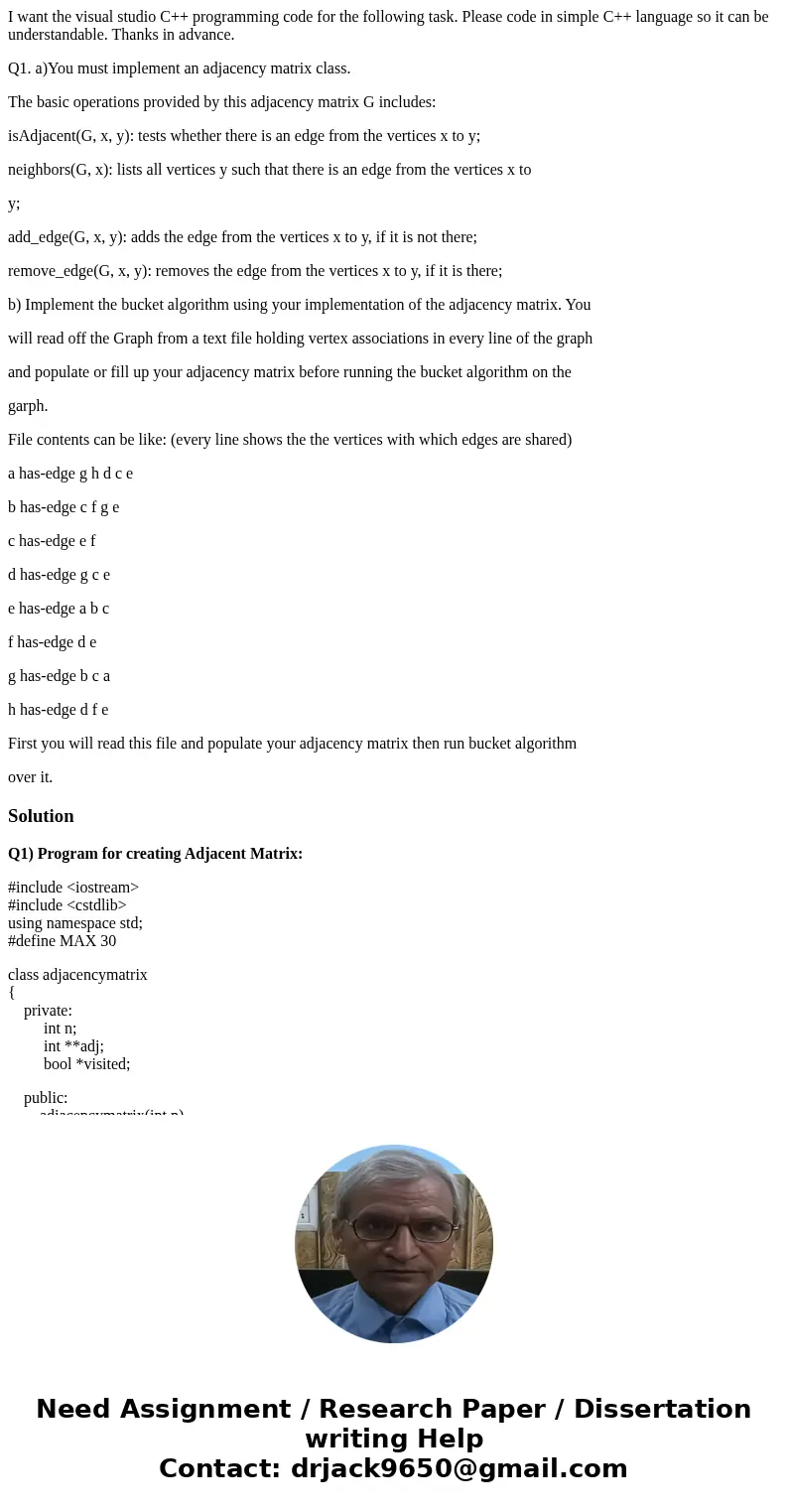 I want the visual studio C++ programming code for the following task. Please code in simple C++ language so it can be understandable. Thanks in advance. Q1. a)Y I want the visual studio C++ programming code for the following task. Please code in simple C++ language so it can be understandable. Thanks in advance. Q1. a)Y