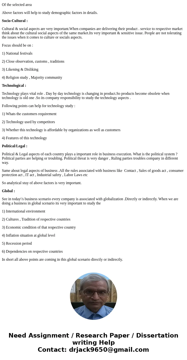 I.External Environment Assessment Each of the following forces are outside the organization and require management to react in some way. There are comments in e I.External Environment Assessment Each of the following forces are outside the organization and require management to react in some way. There are comments in e