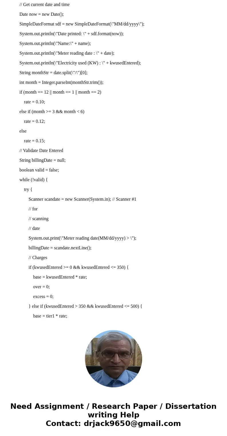 import java.text.SimpleDateFormat; import java.util.Date; import java.util.Scanner; public class project1l { public static void main(String[] args) { // Constru