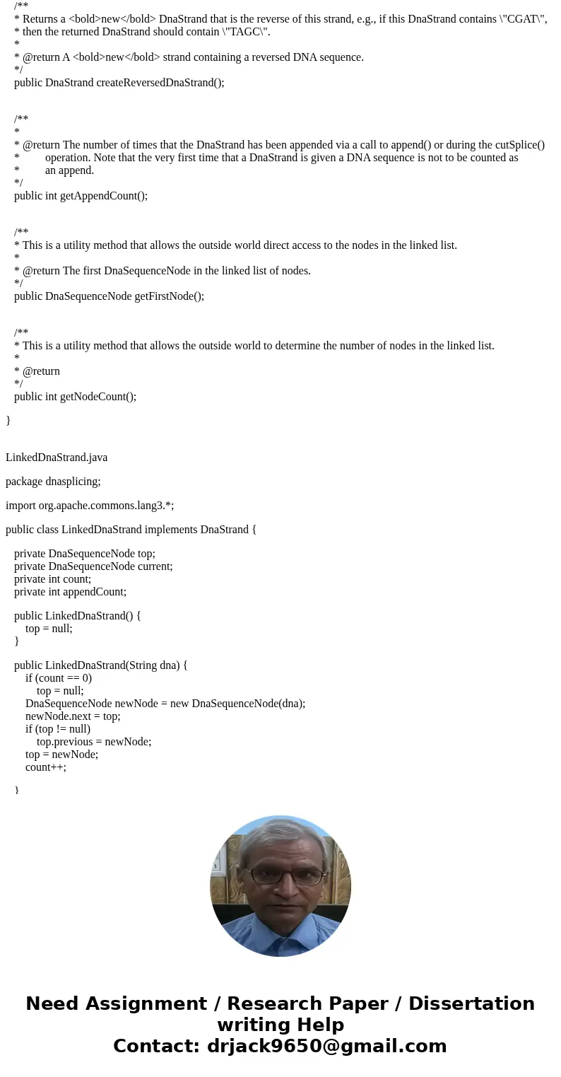 In this assignment, you will be developing code to investigate two important topics in genetics - restriction enzymes and DNA splicing. The Khan Academy has a s In this assignment, you will be developing code to investigate two important topics in genetics - restriction enzymes and DNA splicing. The Khan Academy has a s