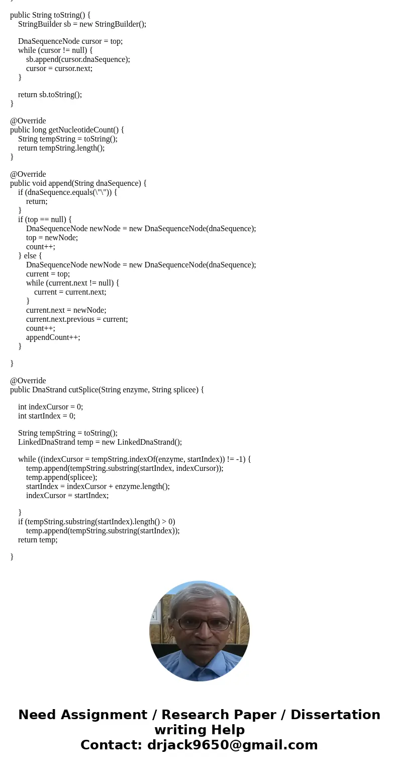 In this assignment, you will be developing code to investigate two important topics in genetics - restriction enzymes and DNA splicing. The Khan Academy has a s In this assignment, you will be developing code to investigate two important topics in genetics - restriction enzymes and DNA splicing. The Khan Academy has a s