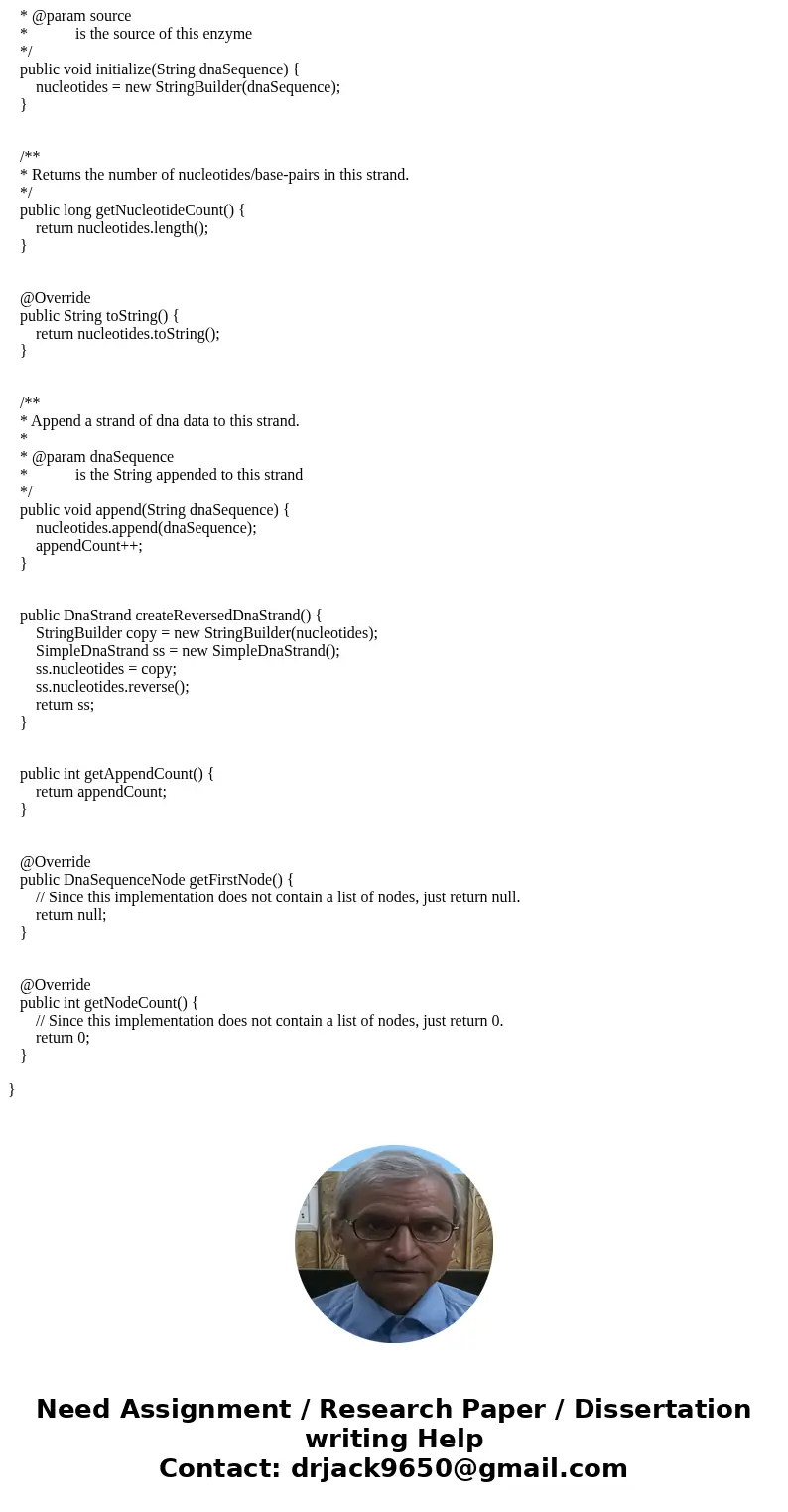 In this assignment, you will be developing code to investigate two important topics in genetics - restriction enzymes and DNA splicing. The Khan Academy has a s In this assignment, you will be developing code to investigate two important topics in genetics - restriction enzymes and DNA splicing. The Khan Academy has a s