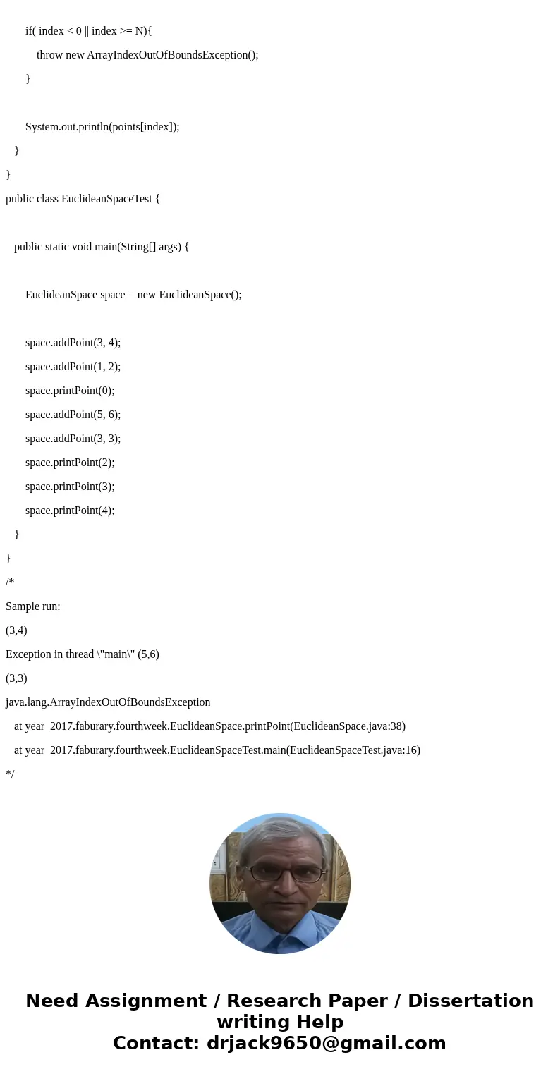Java Inner-class Practice Exercise For this example we will be creating a class to manage a Cartesian coordinate plane, also called Euclidean space. We want to  Java Inner-class Practice Exercise For this example we will be creating a class to manage a Cartesian coordinate plane, also called Euclidean space. We want to