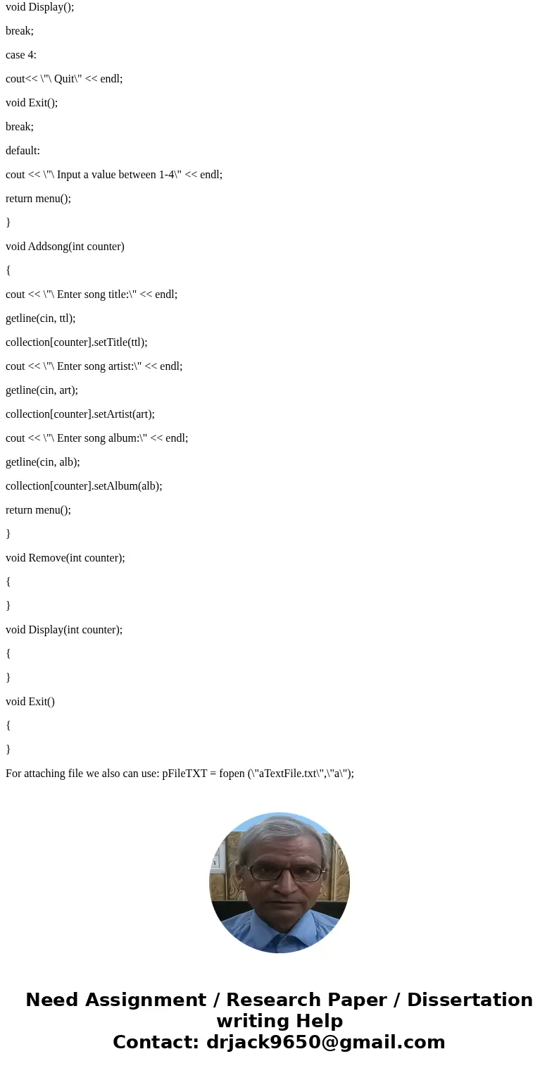 Need help with the second part of this C++ assignment. Here is the assignment: http://docdro.id/7CAjSlgSolution#include <iostream> #include <fstream> Need help with the second part of this C++ assignment. Here is the assignment: http://docdro.id/7CAjSlgSolution#include <iostream> #include <fstream>
