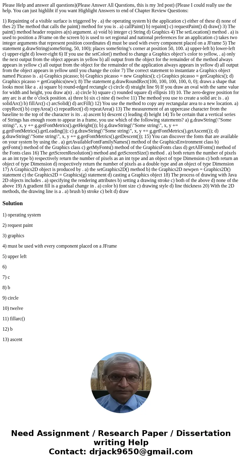 Please Help and answer all questions)(Please Answer All Questions, this is my 3rd post) (Please I could really use the help. You can just highliht if you want H Please Help and answer all questions)(Please Answer All Questions, this is my 3rd post) (Please I could really use the help. You can just highliht if you want H