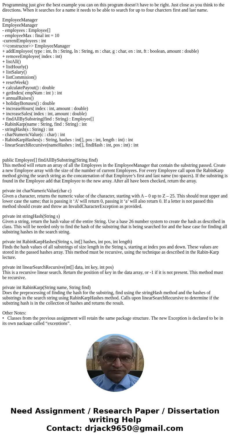 Programming just give the best example you can on this program doesn\'t have to be right. Just close as you think to the directions. When it searches for a name Programming just give the best example you can on this program doesn\'t have to be right. Just close as you think to the directions. When it searches for a name