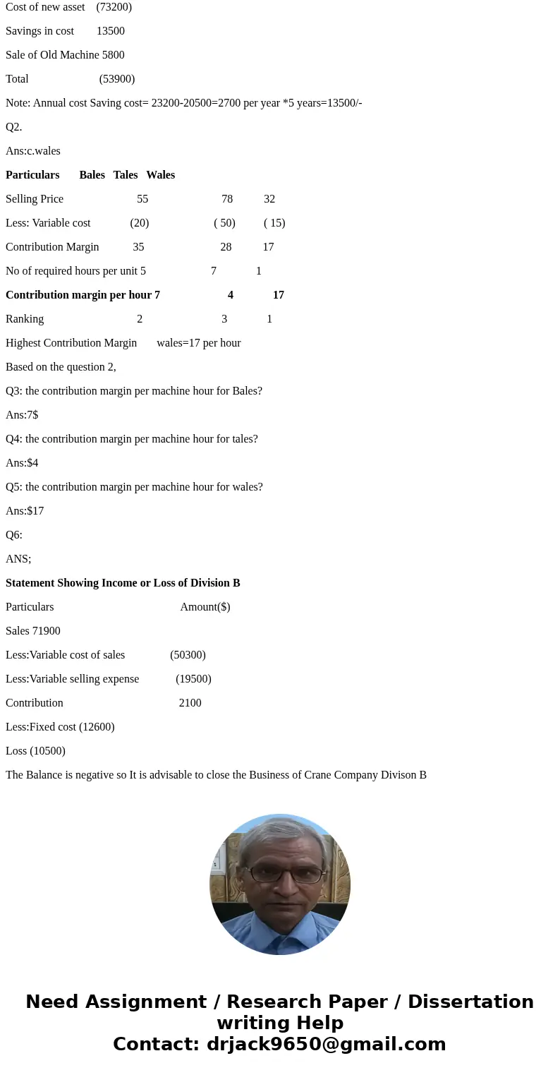 Q1: Starling Co. is considering disposing of a machine with a book value of $23,900 and estimated remaining life of five years. The old machine can be sold for  Q1: Starling Co. is considering disposing of a machine with a book value of $23,900 and estimated remaining life of five years. The old machine can be sold for