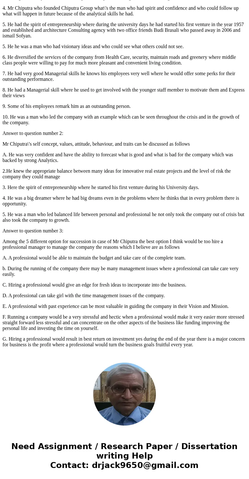 THE CIPUTRA GROUP: SHAPING THE CITY IN ASIA “If you have the will, and the spirit, and you have confidence, you follow up with forecast, all will happen.” Mr. C THE CIPUTRA GROUP: SHAPING THE CITY IN ASIA “If you have the will, and the spirit, and you have confidence, you follow up with forecast, all will happen.” Mr. C