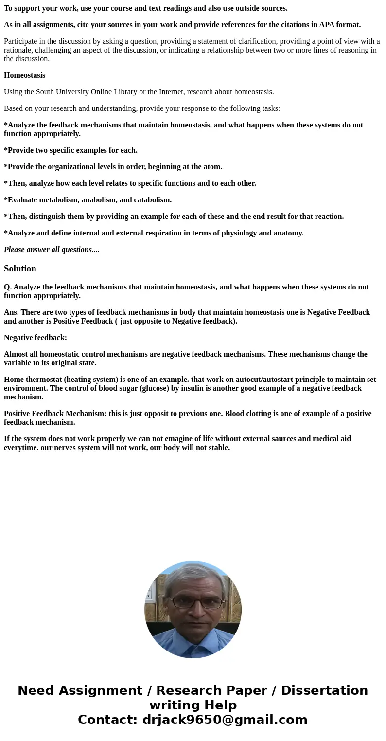 To support your work, use your course and text readings and also use outside sources. As in all assignments, cite your sources in your work and provide referenc To support your work, use your course and text readings and also use outside sources. As in all assignments, cite your sources in your work and provide referenc