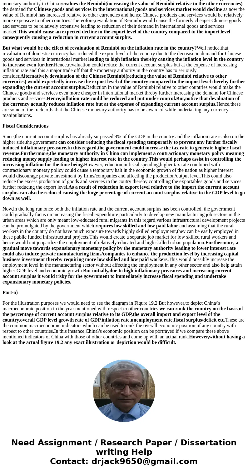 UISstaint ver time. 9. You are an economic adviser to the government of China in 2008. The country has a current account surplus and is facing gathering inflat  UISstaint ver time. 9. You are an economic adviser to the government of China in 2008. The country has a current account surplus and is facing gathering inflat