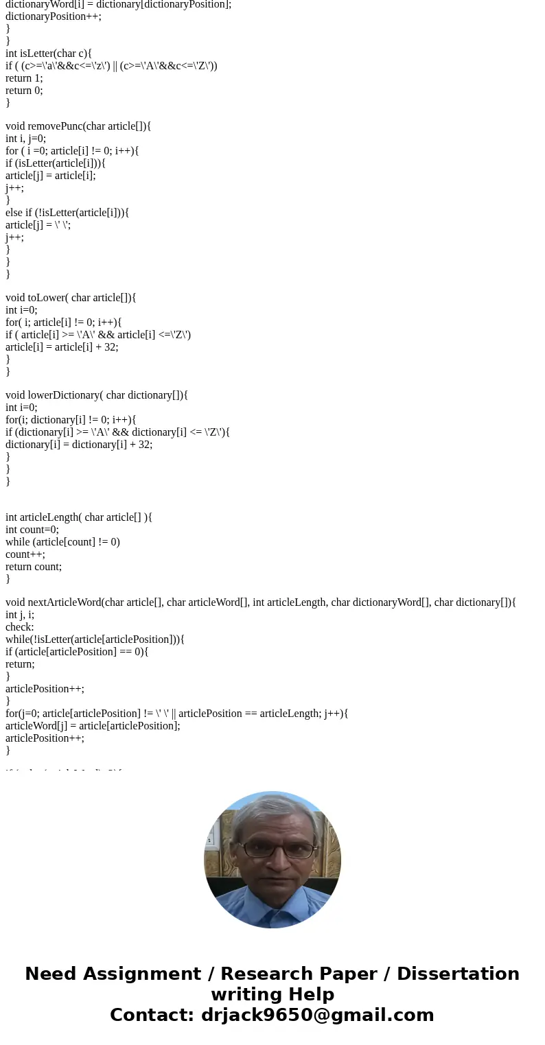 Using C++ The purpose of this assignment is to give you practice using dynamic memory allocation, c-string functions, sorting, and searching. You will write a s Using C++ The purpose of this assignment is to give you practice using dynamic memory allocation, c-string functions, sorting, and searching. You will write a s