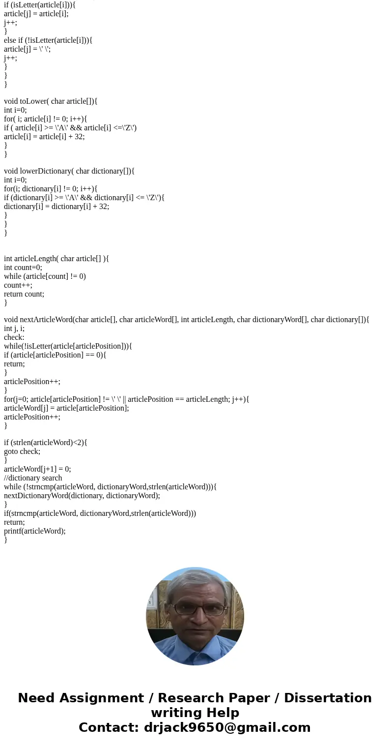 Using C++ The purpose of this assignment is to give you practice using dynamic memory allocation, c-string functions, sorting, and searching. You will write a s Using C++ The purpose of this assignment is to give you practice using dynamic memory allocation, c-string functions, sorting, and searching. You will write a s