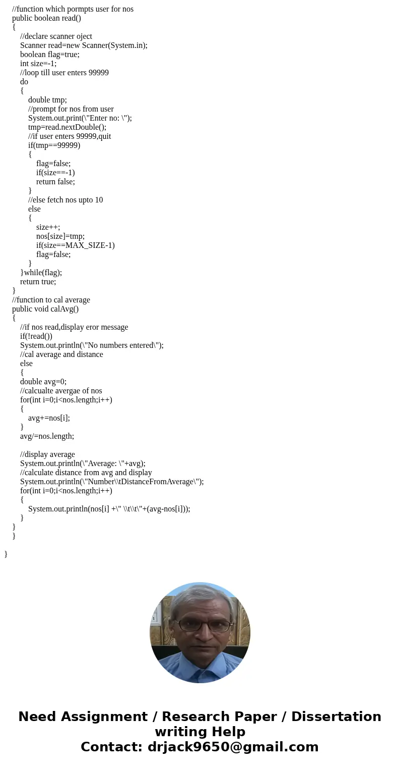 Write an application that will allow a user to enter any number of double values up to 10. The user should enter 99999 to quit entering numbers. Display an err  Write an application that will allow a user to enter any number of double values up to 10. The user should enter 99999 to quit entering numbers. Display an err