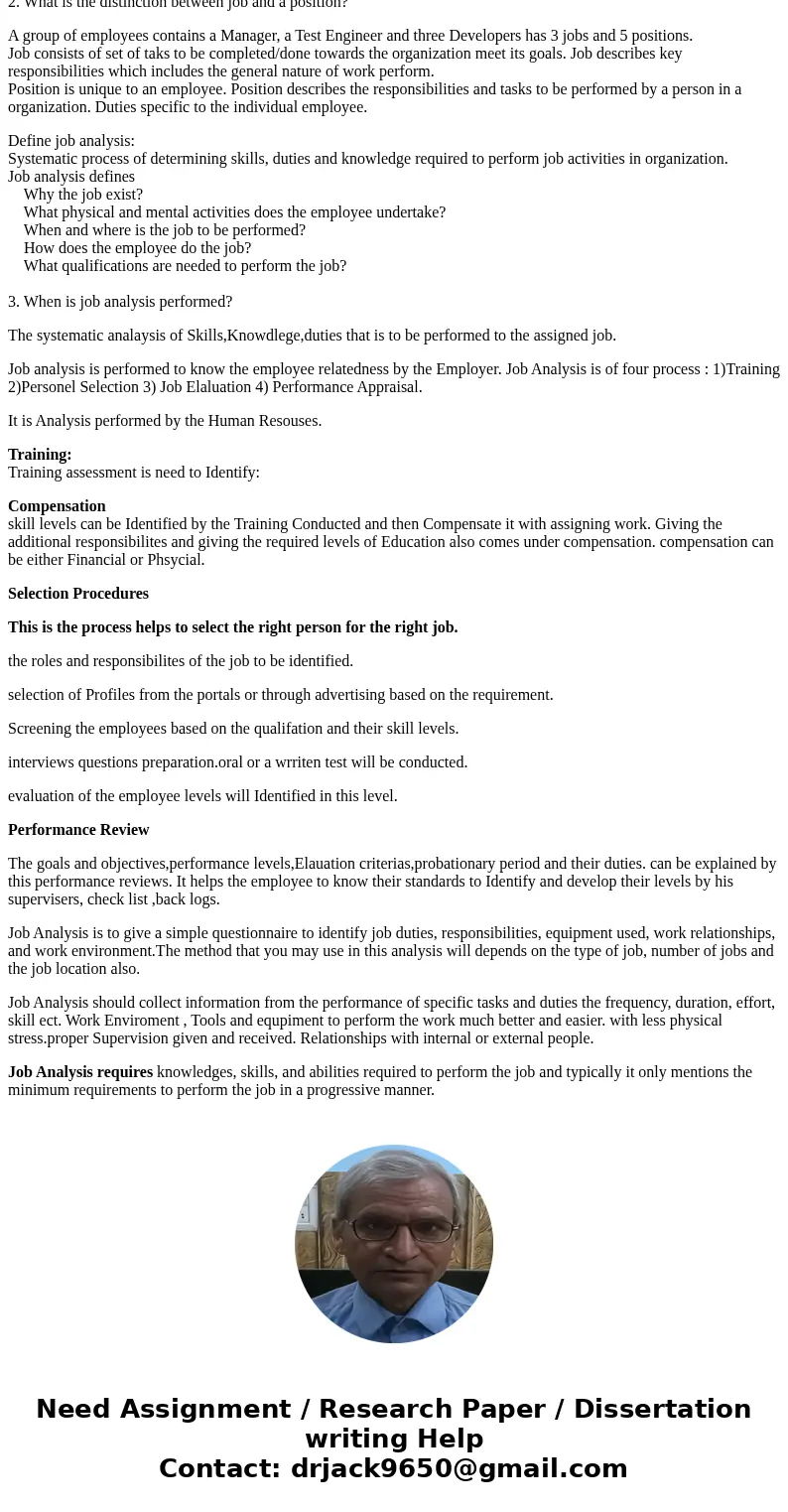 1. What is meant by the statement \